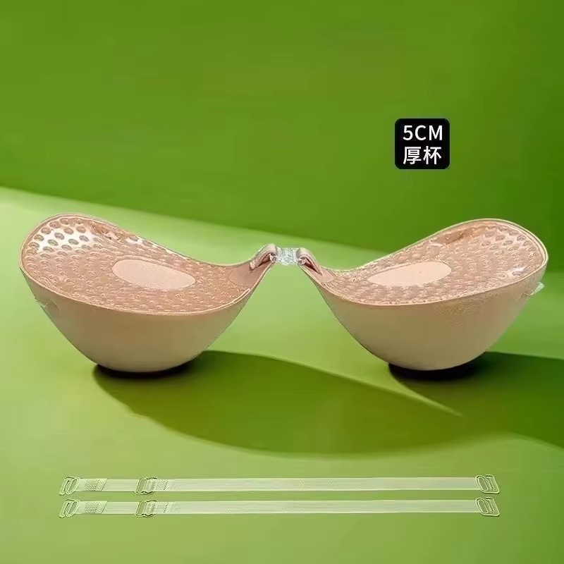 Silicone Bra Adhesive - 5 cm dicker, atmungsaktiver, selbstklebender BH,