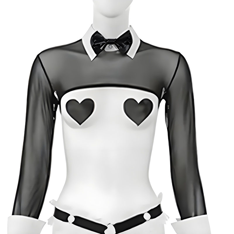 Anime Bunny Maid Uniform Netz- – Garter Belt Set Bewertung und Preis