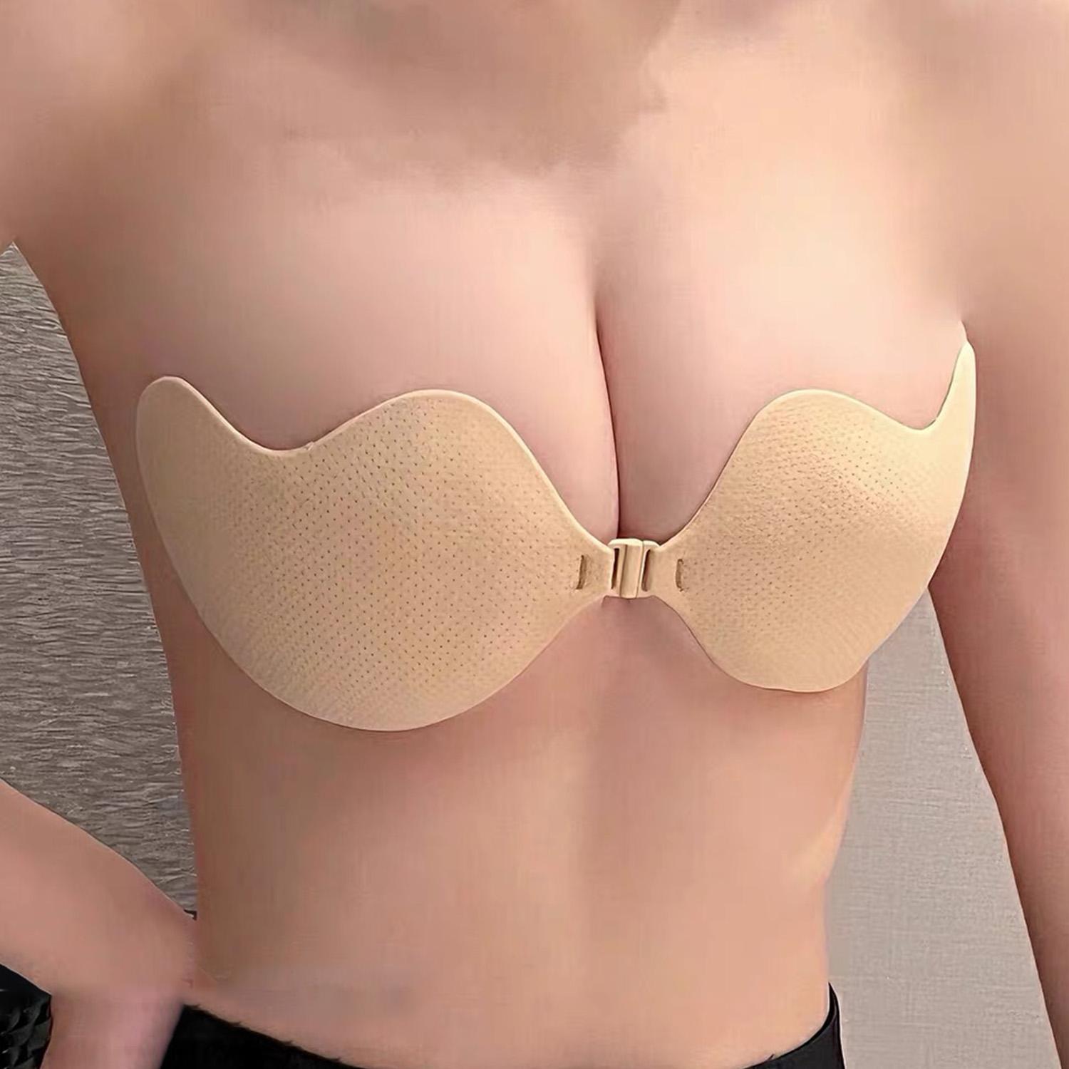 Rückenfreier unsichtbarer Push – Silicone Bra Adhesive Bewertung und Preis