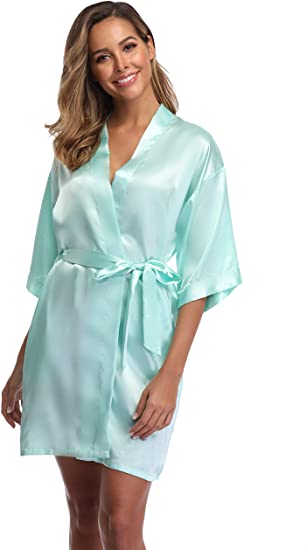 Satin Robe Weibliche Intim Des – Robe Silk Women Bewertung und Preis