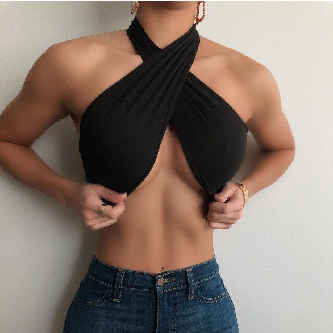 Frauen Mode Sexy Mini Tops Fra – Strapless Bra Backless Bewertung und Preis